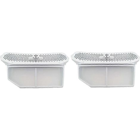 2 Ersatzteile für Bosch Wäschetrockner 00752387: Flusenfilter und Abdeckung. (1/5)