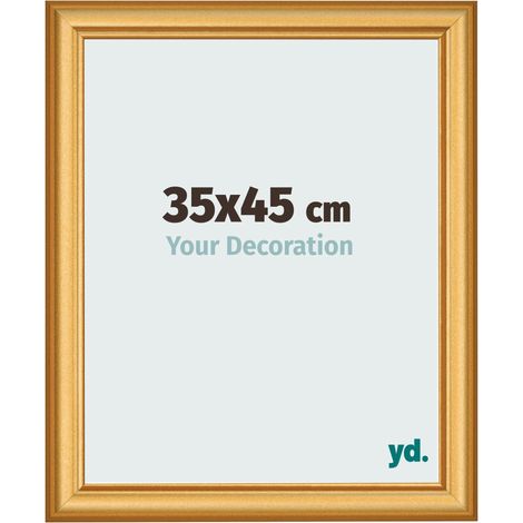 yd. - Cadre photo 35x45 - Or Mat - MDF - Lazio
