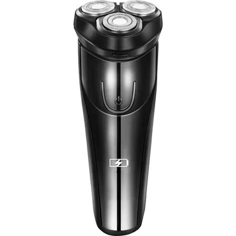 Tondeuse à barbe électrique 3 têtes, imperméable, puissante et silencieuse, machine de coupe portable pour homme, rasoir rechargeable (1/5)