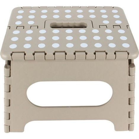 Tabouret pliant en plastique épais, petite chaise, banc portable avancé 292222cm (gris kaki)