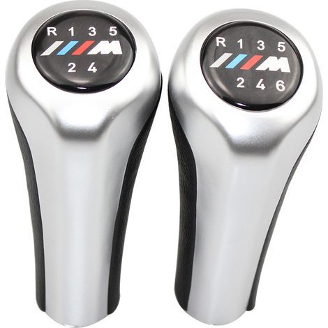 Hochwertiger Schalthebel/Schaltrad für BMW Fahrzeuge, modifiziertes Schaltgetriebe, M Standard, 6 Gänge, ein Satz. (1/4)