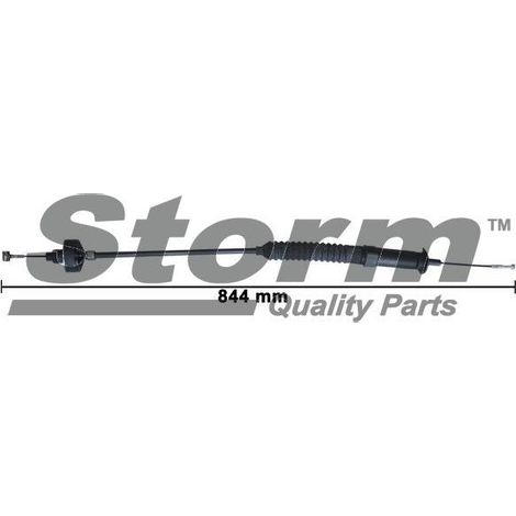 Câble embrayage compatible VW 1H1721335A (1/2)
