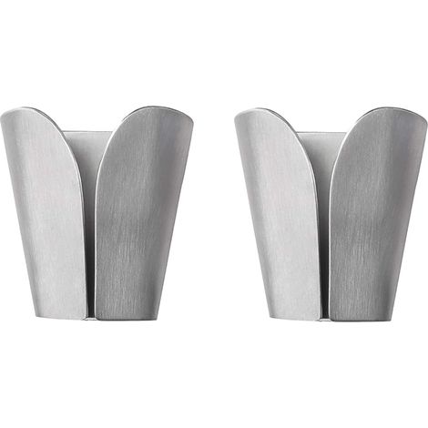 Porte-Torchons - Acier Inoxydable SUS304 - Auto-Adhésif Sans Perçage - Pour Cuisine Salle De Bain - 2 Pièces (1/5)