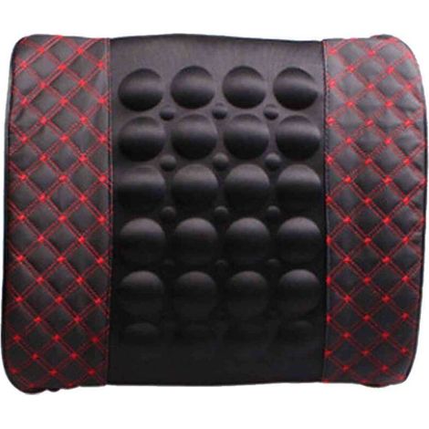 Coussin de massage électrique pour voiture, soutien lombaire et dorsal, pour siège de véhicule (1/4)