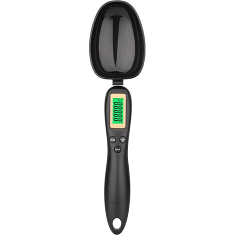 Messlöffel mit Graduierung 0,1 g bis 500 g, LCD-Display – 4 Wiegeeinheiten, Multifunktionale Lebensmittelwaage für Küche, Medizin und mehr (1/5)