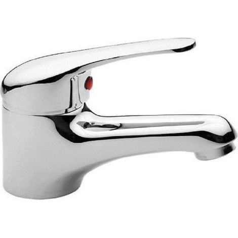 Trade Shop - Grifo Mezclador Cromado Lavabo De Baño De Casa Completo Con Kit De Montaje Jh8091 -
