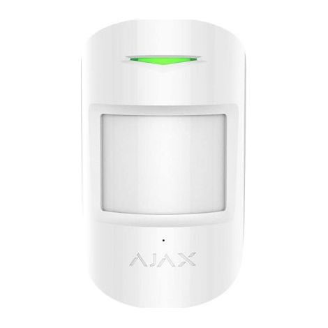 AJAX MotionProtect Plus AJMPP Rilevatore volumetrico con sensore a microonde wireless 868MHz con immunità agli animali domestici colore bianco AJ8227 (1/2)