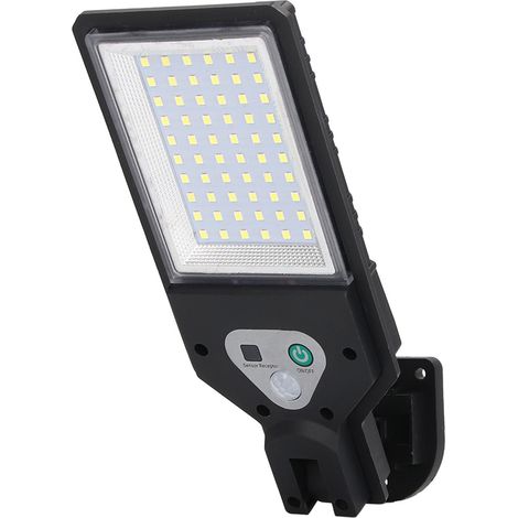 Lampe solaire grand angle 360° pour une surface de 74 m² (800 pieds carrés), télécommande, lumière solaire blanche (1/5)