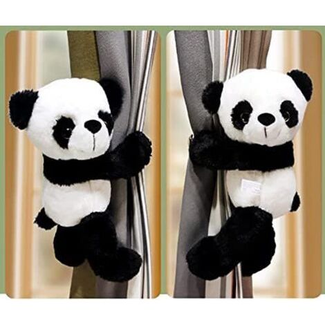 Lot de 2 embrasses de rideaux en forme d'animal de dessin animé pour enfants, décoration de fenêtre de chambre d'enfant (taille M) 25CM