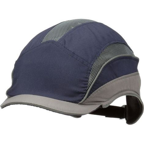 3M™ First Base™ 3 Bump Cap 2031215, Elite, blu navy/grigio, visiera micro, 25 mm (1/5)