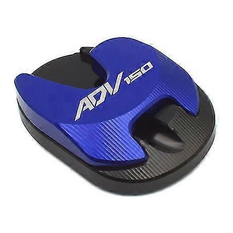CNC-gefräste Seitenständerverlängerung für Honda Adv 150 (2019–2020) und PCX 160 (2020–2021) – ADV150-Blau