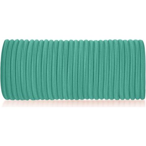 Corde de sécurité élastique verte de 4 mm x 30 m, sangle élastique, filet de chargement, articles fixes (1/4)