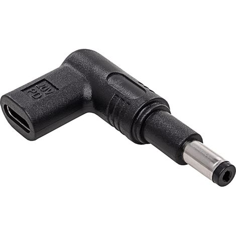 USB-C-/4,8x1,7-mm-Adapter für Laptops AK-ND-C13 Power Delivery Adapter 100W (1/3)