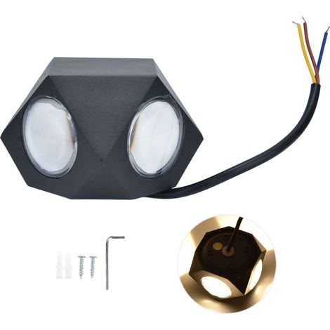murale LED 12 W en aluminium lampe décorative pour couloir