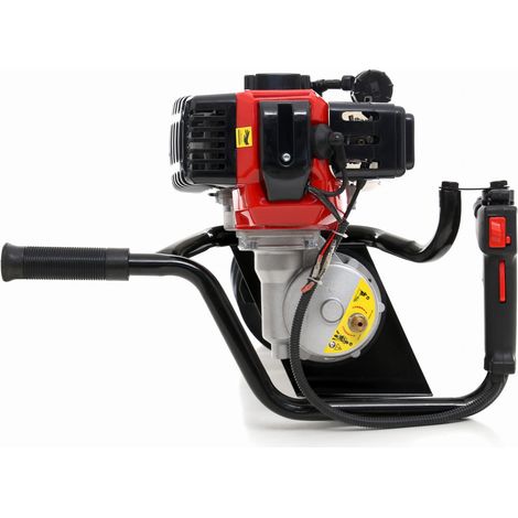 Benzinbohrmaschine mit 5,2 PS Zweitaktmotor Kraft&Dele (1/3)