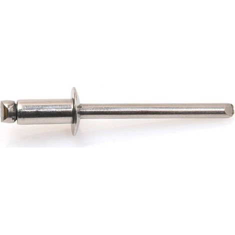250 Rivets Aveugles Tête Ronde GORIVET TRS 4.8 x 16 mm - Inox A2 - D-Work