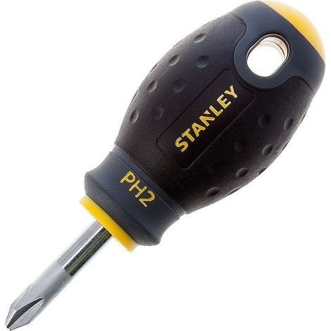 Stanley Tools Fatmax Stubby Screwdriver Phillips Tip Ph2 X 30Mm (1/5)