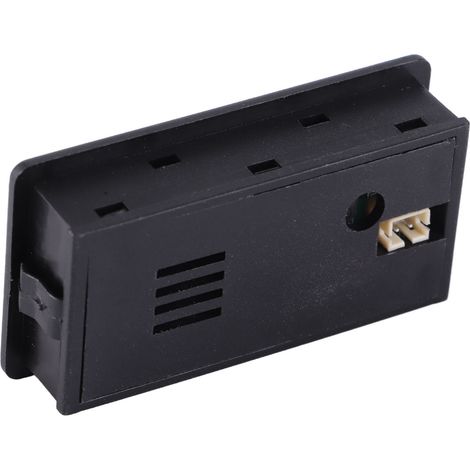 Voltmètre numérique polyvalent écran LCD témoin de capacité batterie lithium 12V contrôleur 10-100V blanc avec alarme (1/5)