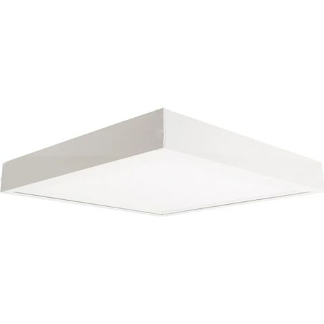 Plafoniera LED Soffitto Quadrata 50W Applique Luce Calda 5000LM Lampada Moderna