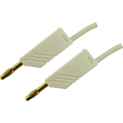 SKS Hirschmann MLN 100/2,5 WS cable de medición blanco