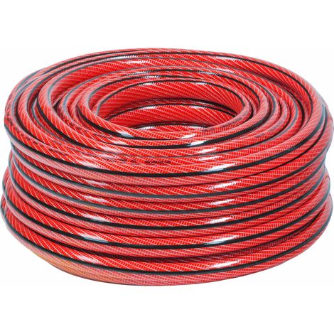 Tuyau d'arrosage PVC 6 couches qualité 3/4” 30m résistant à l'eau Vorstahl (1/3)