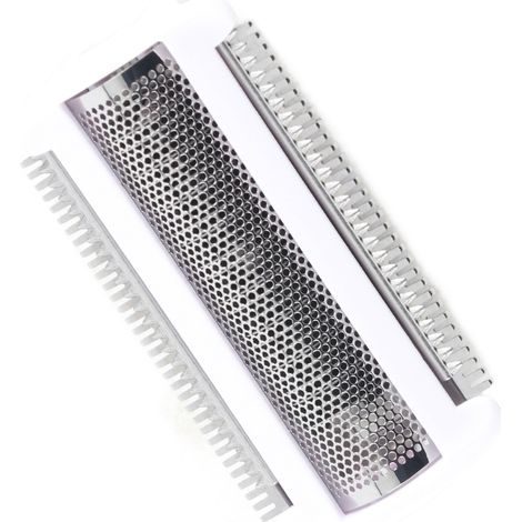 Grille de rechange ergonomique et robuste pour tondeuse électrique à double usage BRL140 BRL130 (blanche) (1/5)