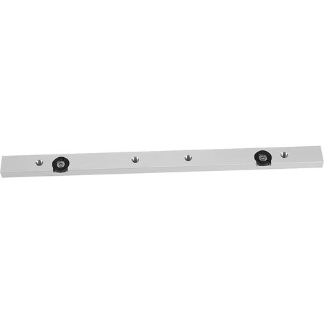 Rail de Guidage Scie sur Table 300mm, Table Saw Miter Bar, Rail à Onglet Fendu, Rail en T en Alliage d'Aluminium, pour Routeur Scie de Table à Onglet Charpentier DIY Outils de Travail du Bois (1/5)