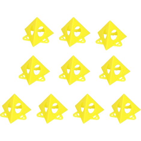 Support de peinture en plastique, dispositif de travail du bois domestique avec support conique pour chaise à cadre Photo 10 pièces