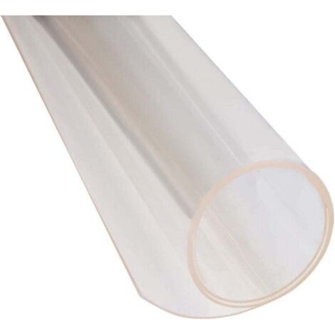 Schutzfolie für Tische - 2 mm dick/Abgeschrägte Kanten - Hergestellt in Deutschland - Transparent - Verschiedene Größen/Zuschnitt nach Maß erhältlich (Breite 90 cm x Länge: 150 cm) (1/5)