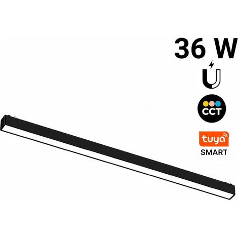 Luminaria Lineal Para Carril Magnético - 36W - 120º - 26mm -