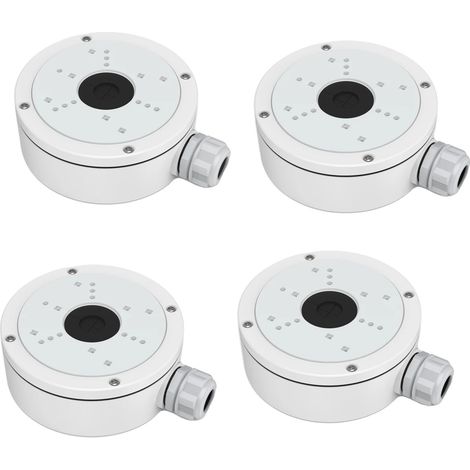 Boîte de jonction, conception étanche, construction en alliage d'aluminium, 4Pcs (1/2)