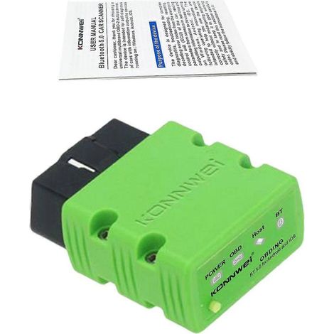KW902 Kfz-Fehlerscanner mit Bluetooth 3.0, aufrüstbar auf 4.0 und 5.0, Dual-Kompatibilitätsmodus für Android und iOS (1/5)
