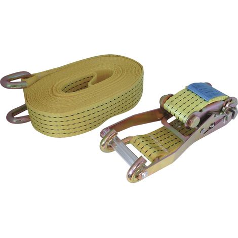 ARRIMUP - Sangle d'arrimage à cliquet séparé 50mm 7,5T 9m doigts écartés - 18391 - Ce produit de marque ARRIMUP est neuf. (1/2)