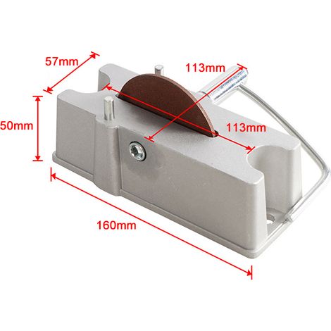 Lima manuale per fasce elastiche con mola in metallo duro a grana 120, ricambio 66785 66786 (1/5)