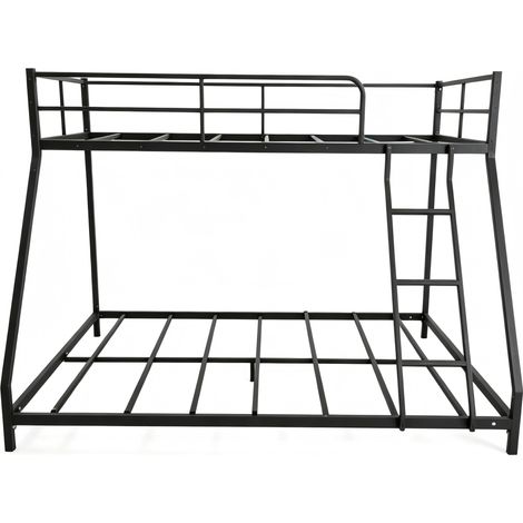Litera de metal negro 140 x 200 cm MODENUIT (1/5)