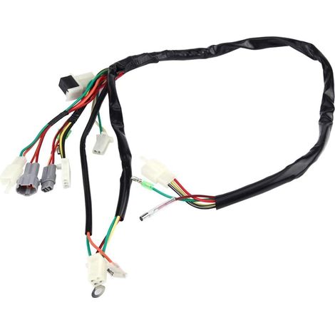 PW50 High-Speed Data Cable Harness Assembly - Electrical Cable Harness and Batteries (1/5)
