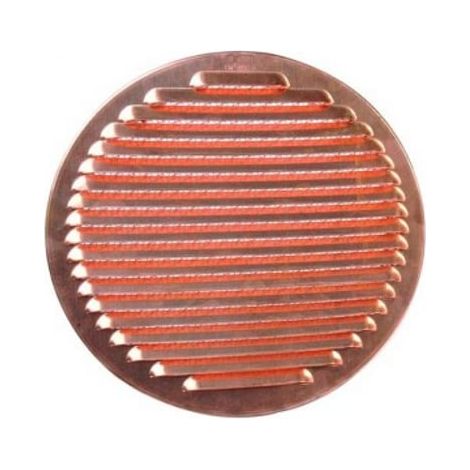 GRIGLIA DI AERAZIONE IN RAME/PLASTICA Ø 80 mm
