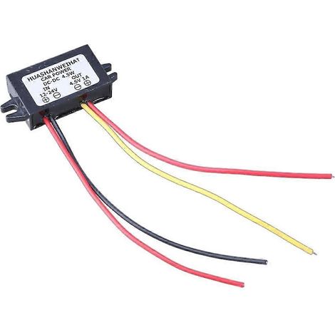 Convertisseur régulateur de tension abaisseur 12-24 V vers 4,5 V pour LED 4,5 V