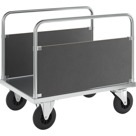 For Demand, Chariot plate-forme, force 500 kg, avec 2 panneaux (1/5)