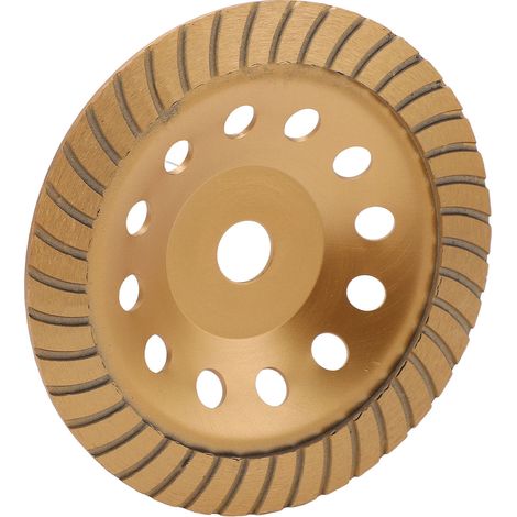 Disque de meulage diamanté couleur or, haute performance, anti-rouille, coupe stable pour béton et marbre (1/5)