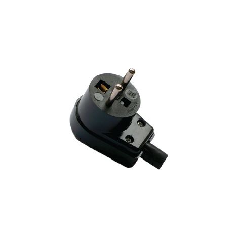 ENCHUFE DE CA 250 V 16 A NEGRO WT-20S-2