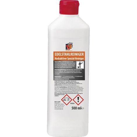 Nettoyant pour acier inox en liquide, 0,5 litre - VIRTUS