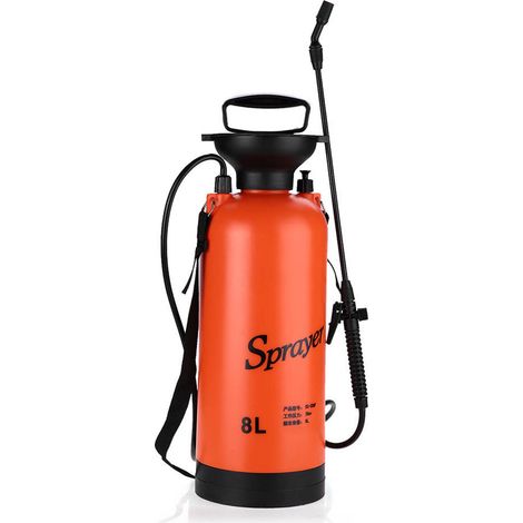 Luftdruck-Gartenspritze mit Schultergurt, 8 l, für Landwirtschaft und Gartenbau. (1/5)