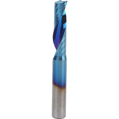 Single-Blade Router Bit, Blue Plating 6x22x50mm (1/5)