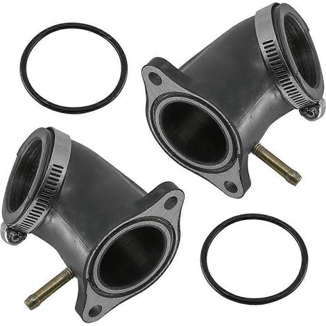 paire de supports de manchons de carburateur avant et arrière 16065-1370 16065-1371 pour Kawasaki Kfx700 Ksv700a 2004-2009 (1/5)