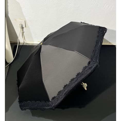 Parasol, motif chat adorable, cadeau en dentelle, coffret cadeau haut de gamme pour les fêtes (1/5)