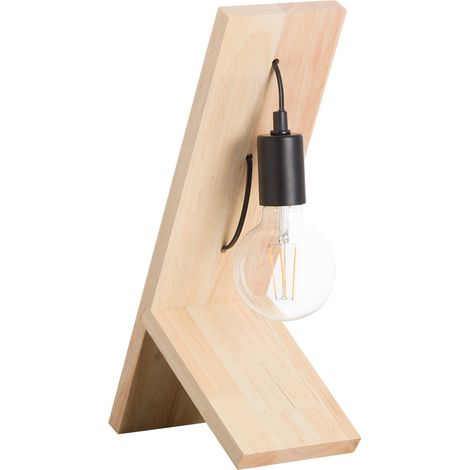 Lampada da tavolo vintage Rua naturale 18,4x13x45cm 7hSevenOn Deco