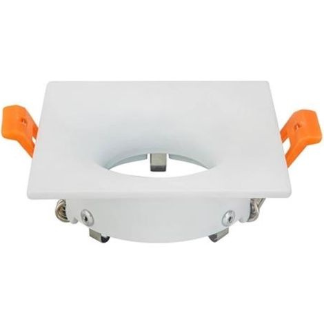 Support spot carré blanc fixe GUI0/MR16 IP20 (1/2)
