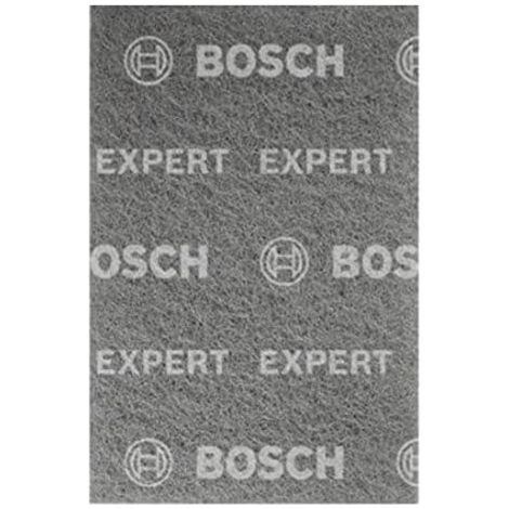 BOSCH PROFESSIONAL FOGLI ABRASIVI IN TESSUTO NON TESSUTO EXPERT N880 (PER LAMIERE DI ACCIAIO, 152 X 229 MM, GRANA ULTRA FINE S,