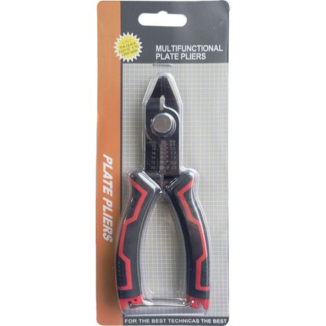 Pince rouge 6 pouces – Boîte 10 – Affûtage numérique – Multifonction fibre – Étui 23 cm (1/5)